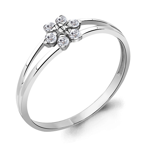 68729А Кольцо из Серебра с фианитами