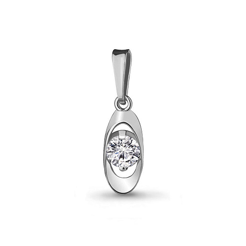 235441 Подвеска из Серебра с фианитом