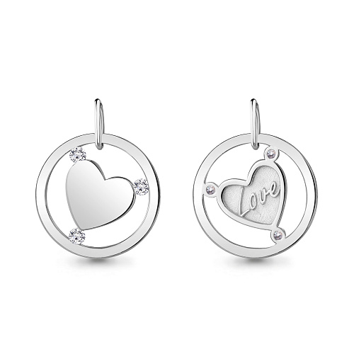 24440 Подвеска из Серебра с фианитами