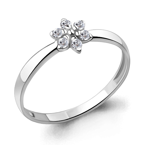 68728А Кольцо из Серебра с фианитами