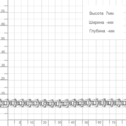 70053 Браслет из Серебра