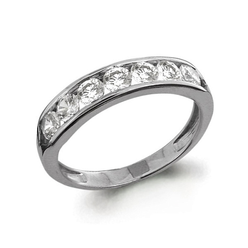 961411 Кольцо из Серебра с бриллиантами из коллекции &quot;Дежавю&quot;
