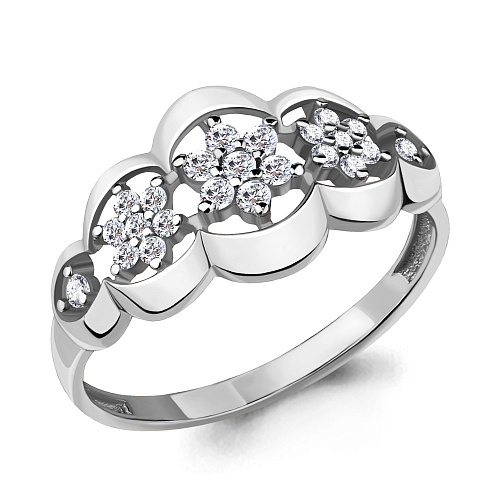 68426А Кольцо из Серебра с фианитами