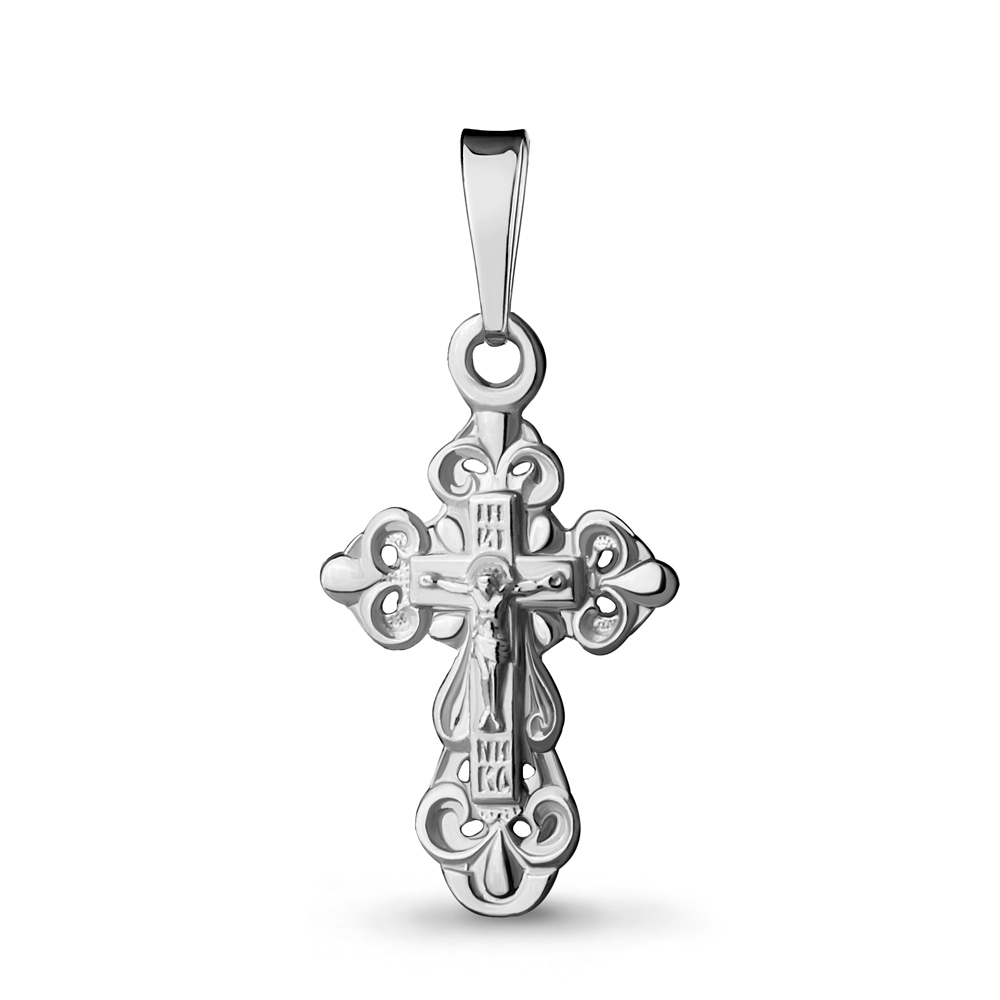 11173 Крест из серебра из коллекции "Мой ангел"