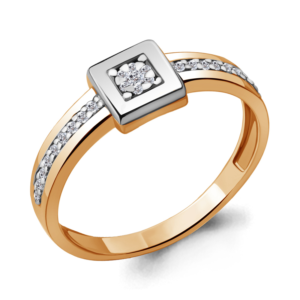962777к Кольцо из Золота с бриллиантами из коллекции "Mon Amour"
