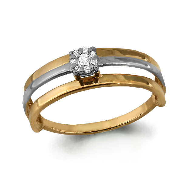962798к Кольцо из золота с бриллиантами из коллекции "Mon Amour"